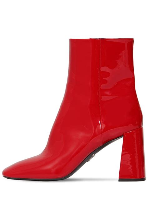 prada ankle boots red|prada ankle boots on sale.